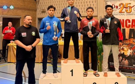 Indonesia Bawa Pulang Emas dari Kejuaraan Pencak Silat Belgia