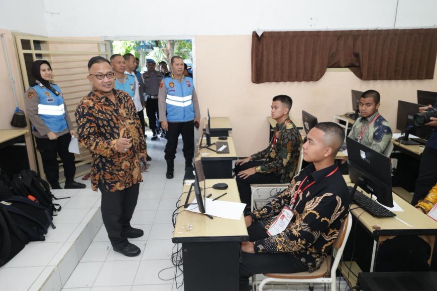Ratusan Peserta Bersaing di Rekrutmen Akpol Polda Jatim