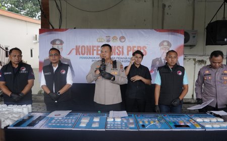 Narkoba Miliaran Rupiah Diamankan dalam Pengungkapan Kasus
