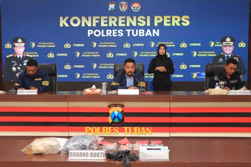 Polres Tuban Pastikan Penegakan Hukum terhadap Pelaku