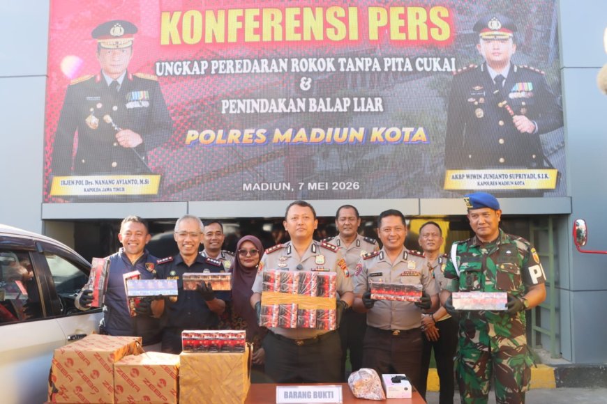 Polisi Tindak Tegas Pengiriman Rokok Ilegal