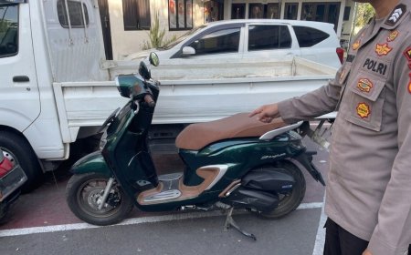 Tindak Cepat, Polisi Ringkus Dua Tersangka Curanmor