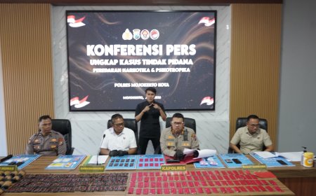 Polisi Amankan Barang Bukti dalam Jumlah Besar dari Kasus Narkoba