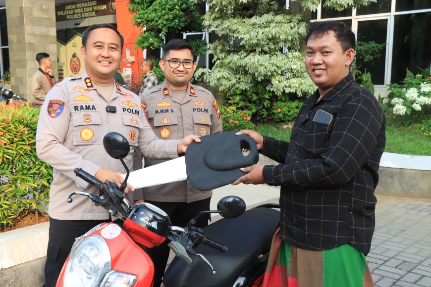 Korban Kejahatan Kendaraan Terima Kembali Motornya Tanpa Biaya