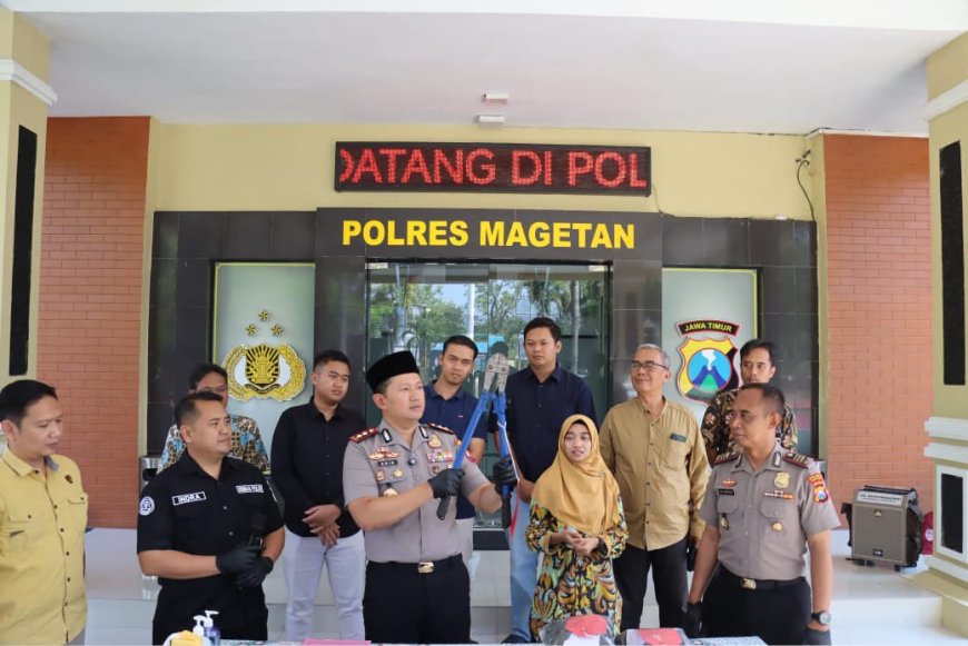 Polres Magetan Amankan Pelaku dan Ungkap Jaringan Pencurian Sepeda