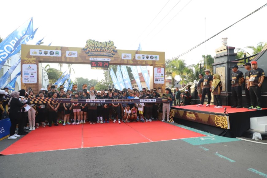 Warga Antusias Ikuti Playon Bersama Polres Magetan